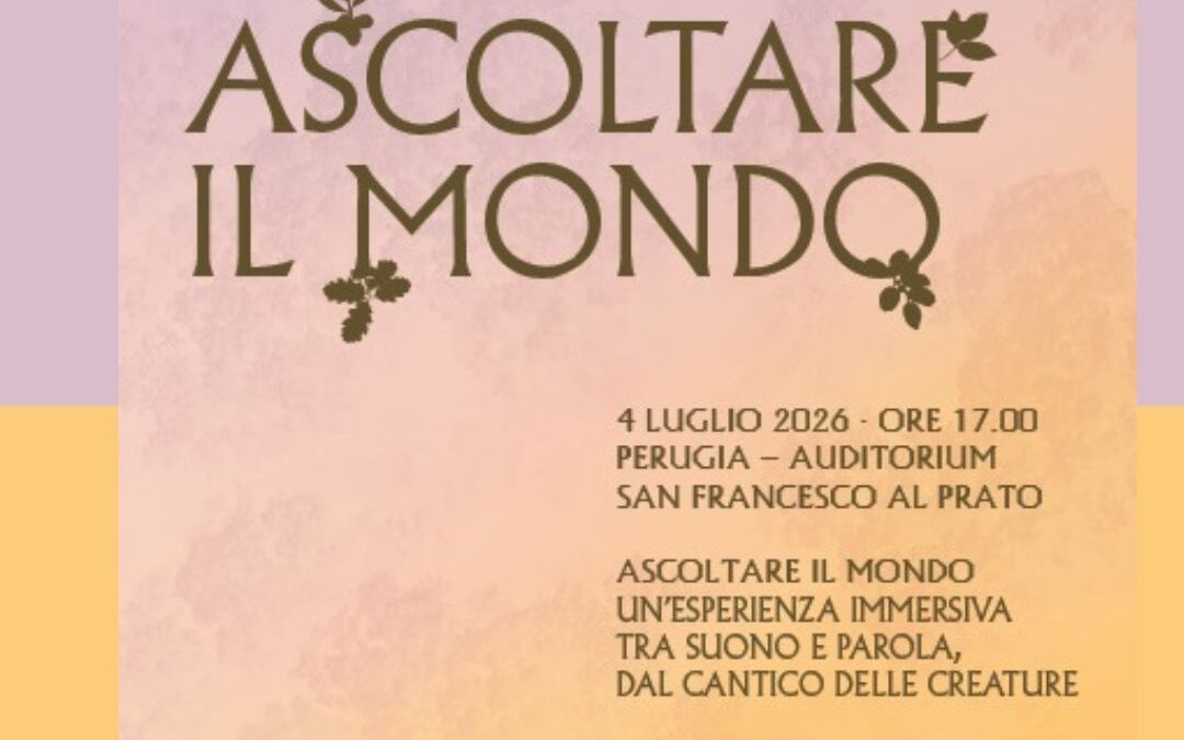 Ascoltare il mondo